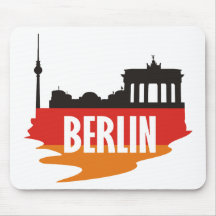 Flag Berlin Mousepads