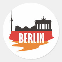 Flag Berlin Sticker