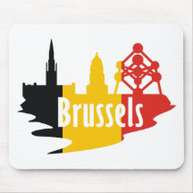 Flag Brussels Mouse Pads