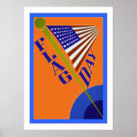 Flag Day ~ Vintage U.S. Print