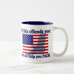 Flag & Eagle Patriot Coffee Mugs