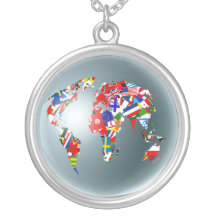 Flag Globe Pendant