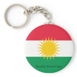 flag-kurdistan, Kurdish Youth Club keychains