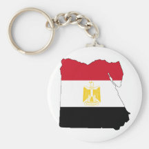 Flag/Map of Egypt Key Chain