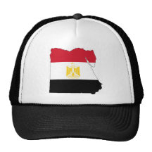 Flag/Map of Egypt Trucker Hats