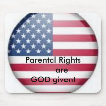 Flag mouse pad