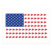 FLAG-O-SLEDS-Sno-Crosseps Post Card