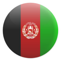 Flag of Afganistan Stickers