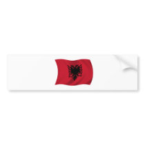 Flag of Albania Bumper Sticker
