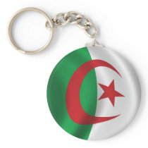 Flag of Algeria Key Chains