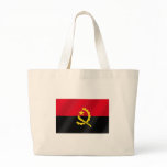 Flag of Angola for Angola soccer fans in 2010 Tote Bag