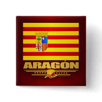 Flag of Aragon Pinback Button