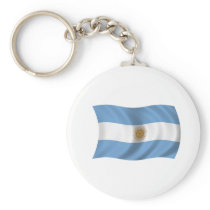 Flag of Argentina Keychains