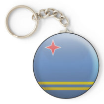 Flag of Aruba Key Chains