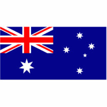 Flag of Australia Cut Out