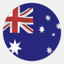 Flag of Australia Stickers