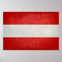 Flag of Austria Posters