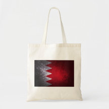 Flag of Bahrain Tote Bags