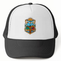 Flag of Baja California Trucker Hat