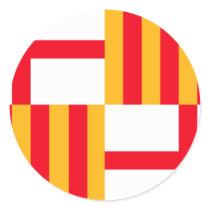 Flag of Barcelona Sticker