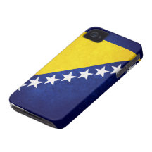 Flag of Bosnia iPhone 4 Cases
