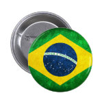 Flag of Brazil Button