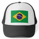 Flag of Brazil Mesh Hats