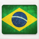 Flag of Brazil Mouse Pad