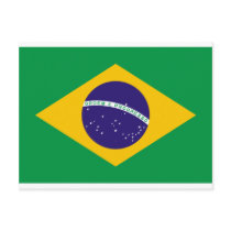 FLAG OF BRAZIL POSTCARD