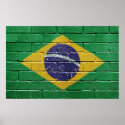 Flag of Brazil posters