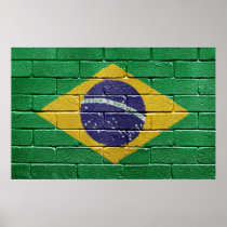 Flag of Brazil Posters