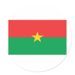 Flag of Burkina Faso stickers