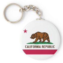 Flag of California Key Chain keychains