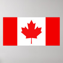 Flag of Canada Poster