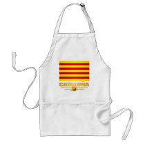 Flag of Cataluna (Catalonia) Aprons