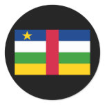 Flag of Central African Republic stickers