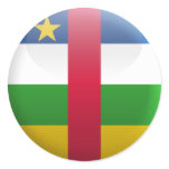 Flag of Central African Republic stickers