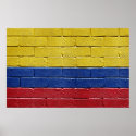 Flag of Colombia posters