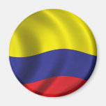 Flag of Colombia Refrigerator Magnet