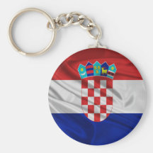 Flag of Croatia Keychain