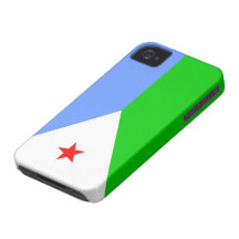 Flag of Djibouti Case-Mate iPhone 4 Cases