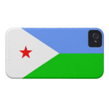 Flag of Djibouti iPhone 4 Case