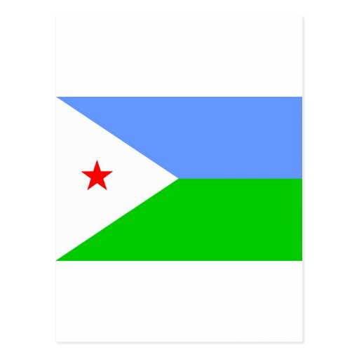 Flag of Djibouti Postcards
