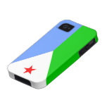 Flag of Djibouti Vibe iPhone 4 Case