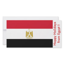 Flag of Egypt, Happy Holidays from Egypt