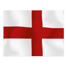 Flag Of England Post Card