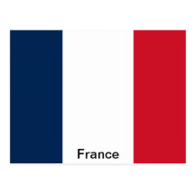 Flag of France Postcard