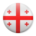 Flag of Georgia magnets
