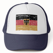 FLAG OF GERMANY COAT OF ARMS TRUCKER HAT