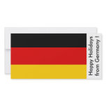 Flag of Germany, Happy Holidays from Germany photo cards